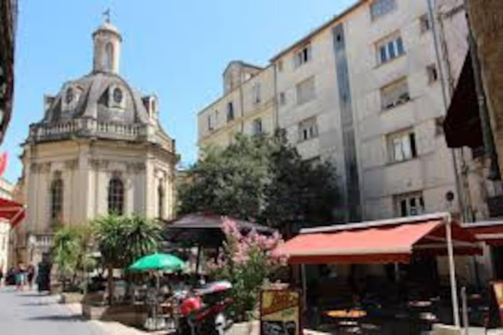 Studio Sous Les Toits Tres Bien Place Et Climatise Montpellier Eksteriør bilde